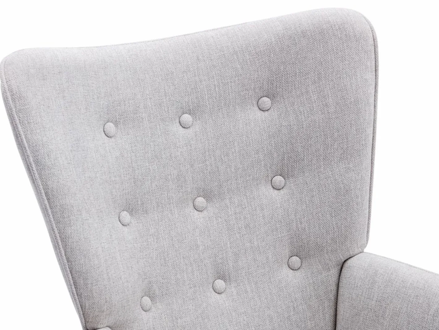 Sillón de tela de estilo escandinavo VATELY^Vente-unique New