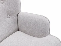 Sillón de tela de estilo escandinavo VATELY^Vente-unique New