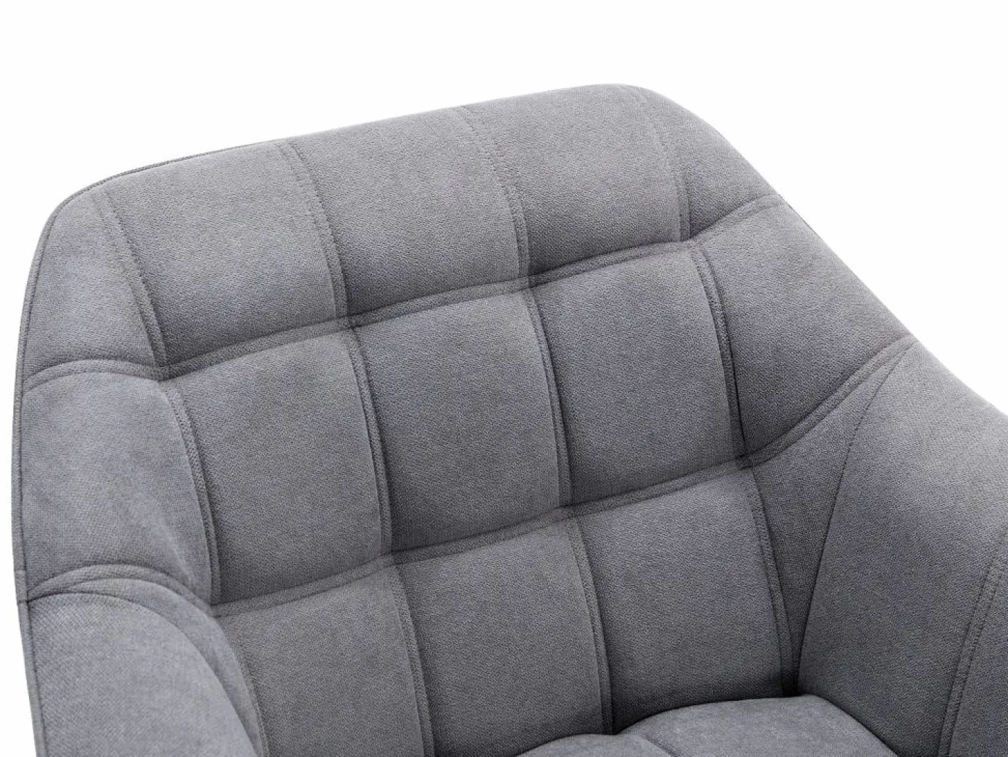 Vente-unique Sillón Escandinavo|Sillón de tela de estilo escandinavo CASERTA