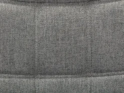 Vente-unique Sillón Escandinavo|Sillón|Sillón de tela estilo escandinavo capitoné LUOSTO