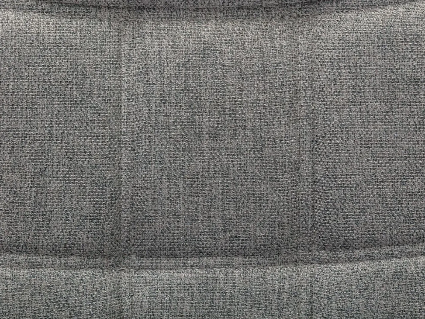 Vente-unique Sillón Escandinavo|Sillón|Sillón de tela estilo escandinavo capitoné LUOSTO