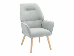 Vente-unique Sillón|Sillón Escandinavo|Sillón de tela . Estilo escandinavo. OSIMO
