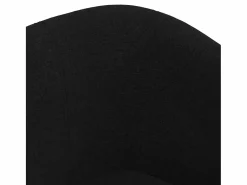 Clicnbuy Sillón Estilo Cabriolet|Sillón de tela negra