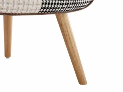 Vente-unique Sillón|Sillón de tela patchwork VATELY