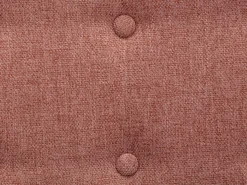 Vente-unique Sillón de tela capitoné estilo escandinavo VATELY Rosa New