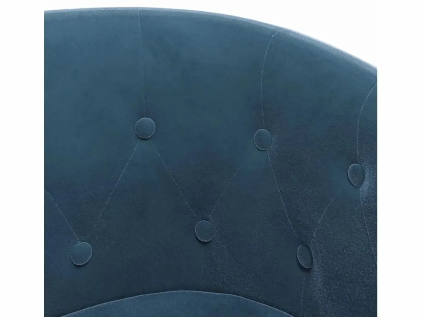 Clicnbuy Sillón de terciopelo oscuro Azul
