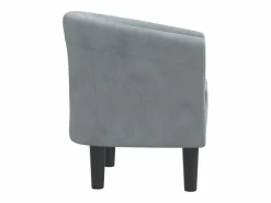 vidaxl Sillón Estilo Cabriolet|Sillón de terciopelo oscuro