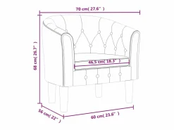 Sillón de terciopelo oscuro^Clicnbuy Discount