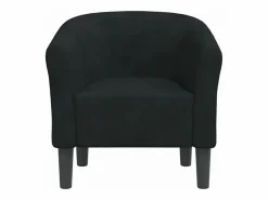 Clicnbuy Sillón Estilo Cabriolet|Sillón de terciopelo