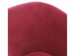 Sillón de terciopelo tinto^vidaxl Outlet