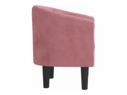 Clicnbuy Sillón Estilo Cabriolet|Sillón de terciopelo