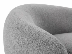 Vente-unique Sillón|Sillón en tela bouclé BOVANA de Pascal Morabito