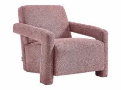 Sillón en tela texturizada terracota ISPARTA^Vente-unique Hot