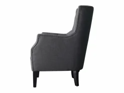 Sillón escandinavo "Duchesse" en tela -^Habitat et jardin Outlet