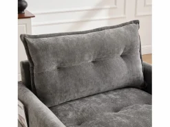 Sillón Escandinavo|Sillón giratorio XXL (92x74x67 cm) - Rotación 360° - Bolsillo lateral - Capacidad 300 kg