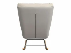 Sillón Mecedor Tapizado con Respaldo Regulable para Salón - Dormitorio, Balcón - 83 x 72 x 93 cm^ Clearance