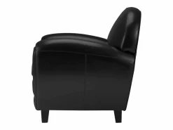 Rendez-Vous Déco Sillón Club|Sillón en cuero tostado sintético - Club