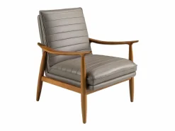 Angel Cerda Sillón De Piel|Sillón piel gris oscuro 5130