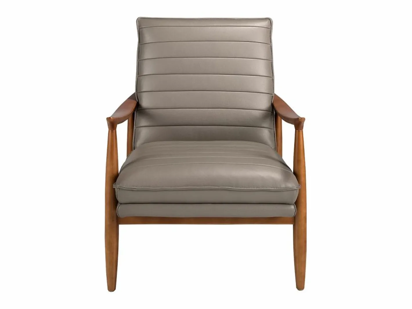 Angel Cerda Sillón De Piel|Sillón piel gris oscuro 5130