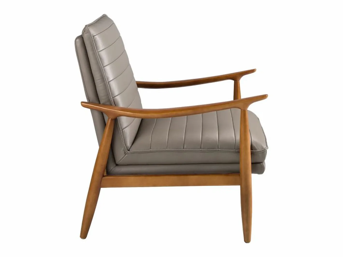 Angel Cerda Sillón De Piel|Sillón piel gris oscuro 5130