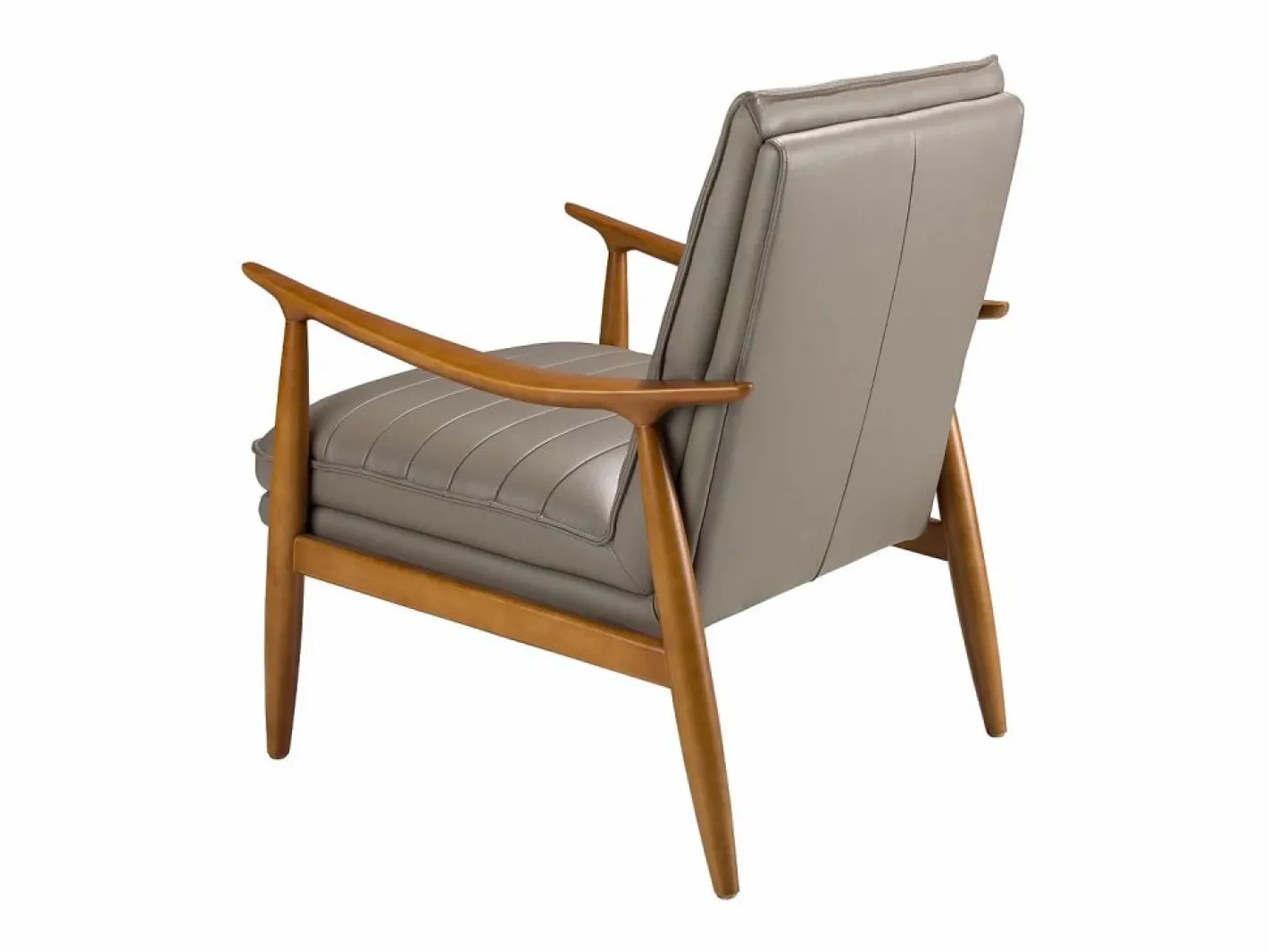 Angel Cerda Sillón De Piel|Sillón piel gris oscuro 5130
