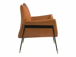 Angel Cerda Sillón piel marrón 5091 Marru00f3n Outlet
