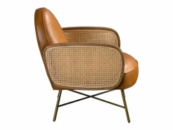 Angel Cerda Sillón De Piel|Sillón piel marrón 5162