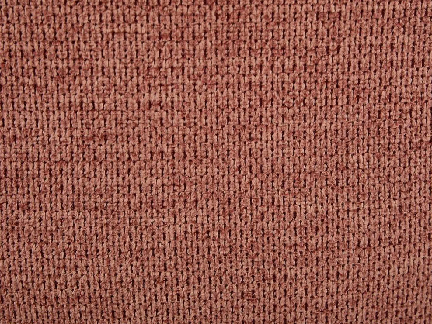 Vente-unique Sillón pivotante de tela jaspeado color SELENDO Terracota New