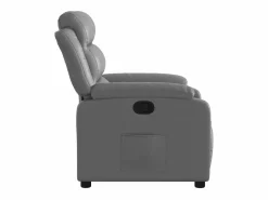 vidaxl Sillón reclinable de cuero sintético Gris Online