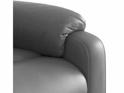 vidaxl Sillón reclinable de cuero sintético Gris Online