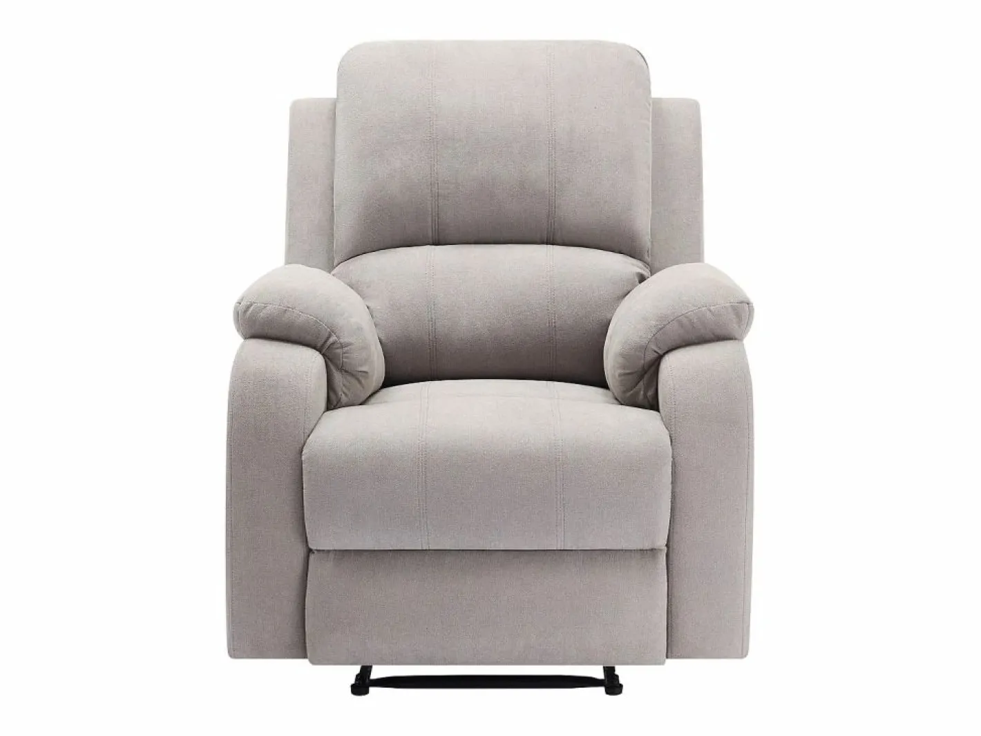 Sillón reclinable de microfibra color BRODY^Vente-unique Discount