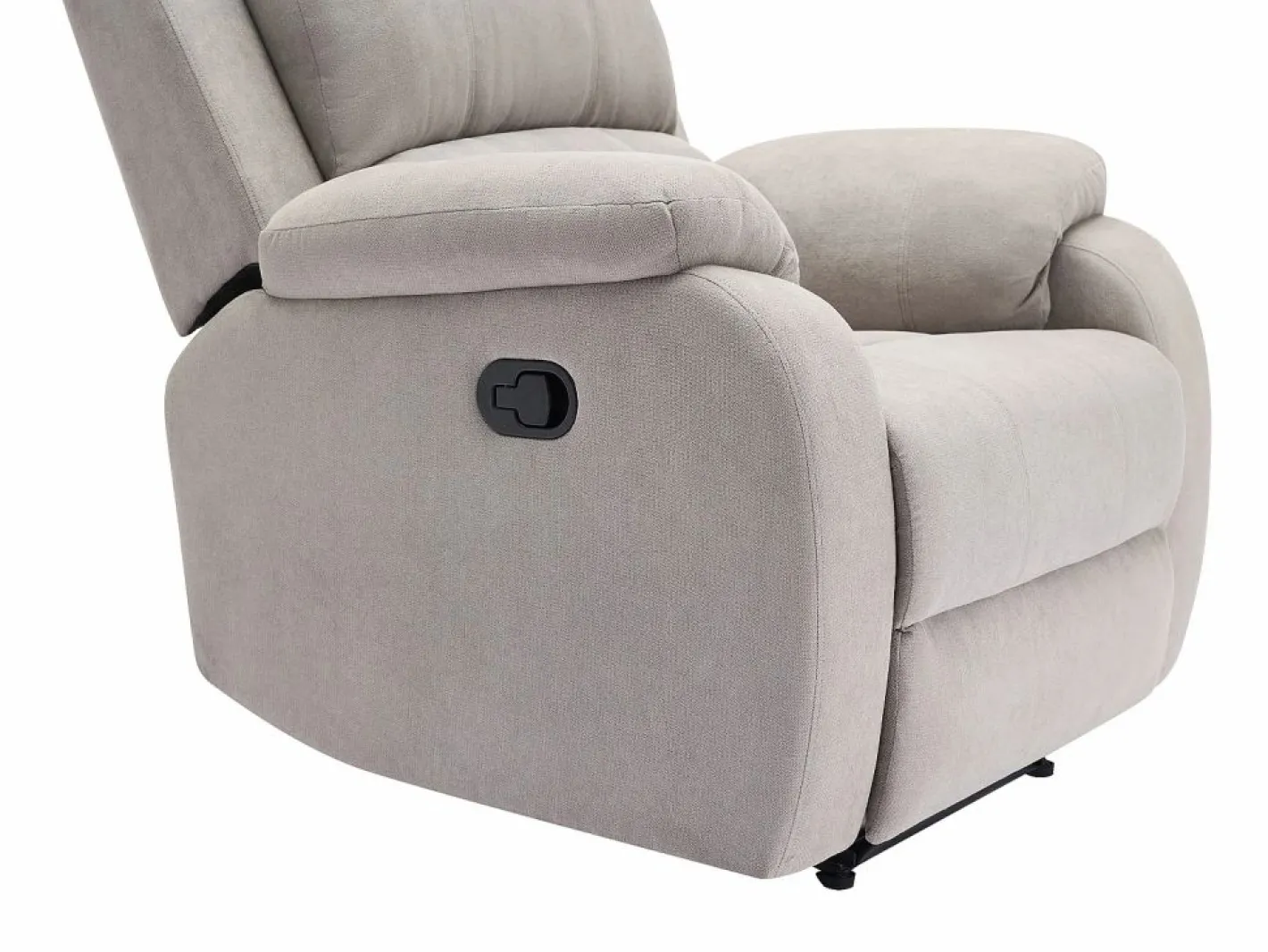 Sillón reclinable de microfibra color BRODY^Vente-unique Discount