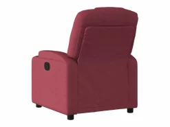 Sillón reclinable de tela tinto^vidaxl Online