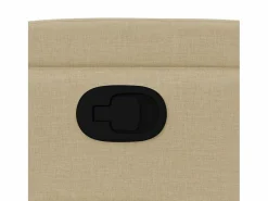 vidaxl Sillón reclinable de tela Crema Hot