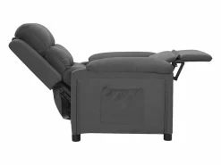 vidaxl Sillón Relax|Sillón reclinable de tela oscuro
