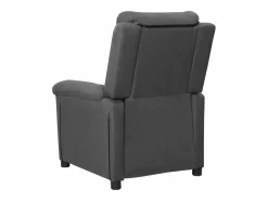 vidaxl Sillón Relax|Sillón reclinable de tela oscuro