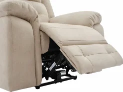 Vente-unique Sillón Relax|Sillón reclinable eléctrico de microfibra ORTIANO