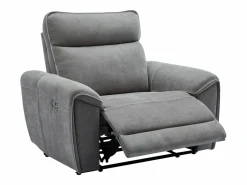 Sillón reclinable eléctrico de tela DJARALO^Vente-unique Outlet