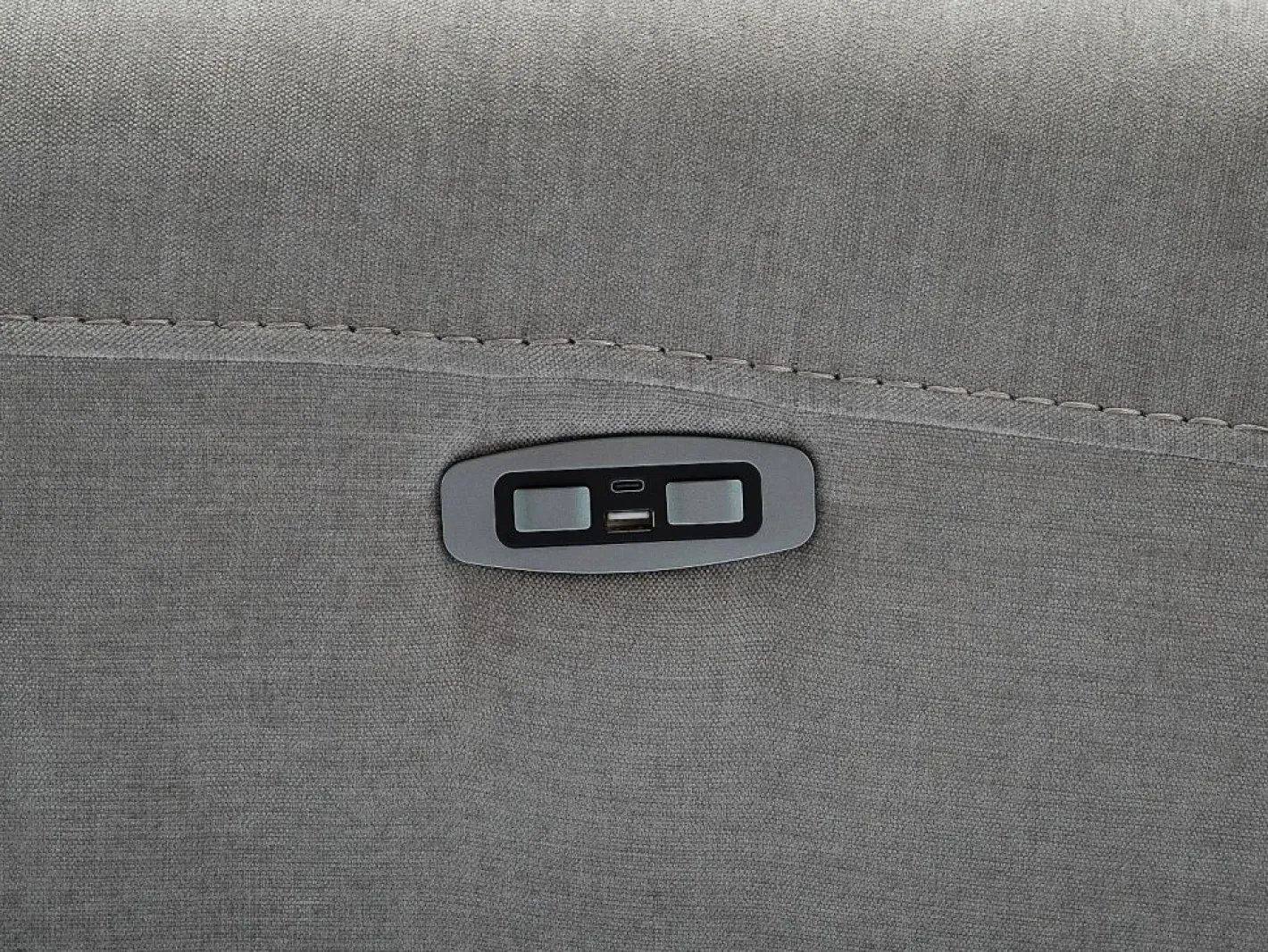 Sillón reclinable eléctrico de tela DJARALO^Vente-unique Outlet