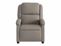 vidaxl Sillón Relax|Sillón reclinable eléctrico tela gris taupé