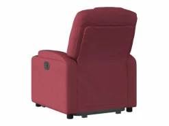 vidaxl Sillón Relax|Sillón reclinable elevable tela tinto