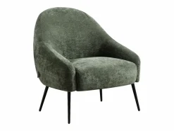 Vente-unique Sillón|Sillón recto en tela texturizada color RIBEDI