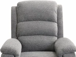 Sillón relax eléctrico de tela NEVERS^Vente-unique Best