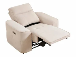 Sillón relax eléctrico en chenilla SCAMOCO^Vente-unique Outlet