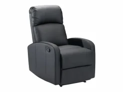 Vente-unique Sillón Relax|Sillón relax manual de piel sintética de color - ISAO