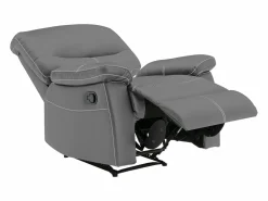 Sillón relax mecánico de piel sintética CANBY^Vente-unique Discount