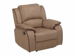 Vente-unique Sillón Relax|Sillón relax microfibra 100% poliéster HERNANI