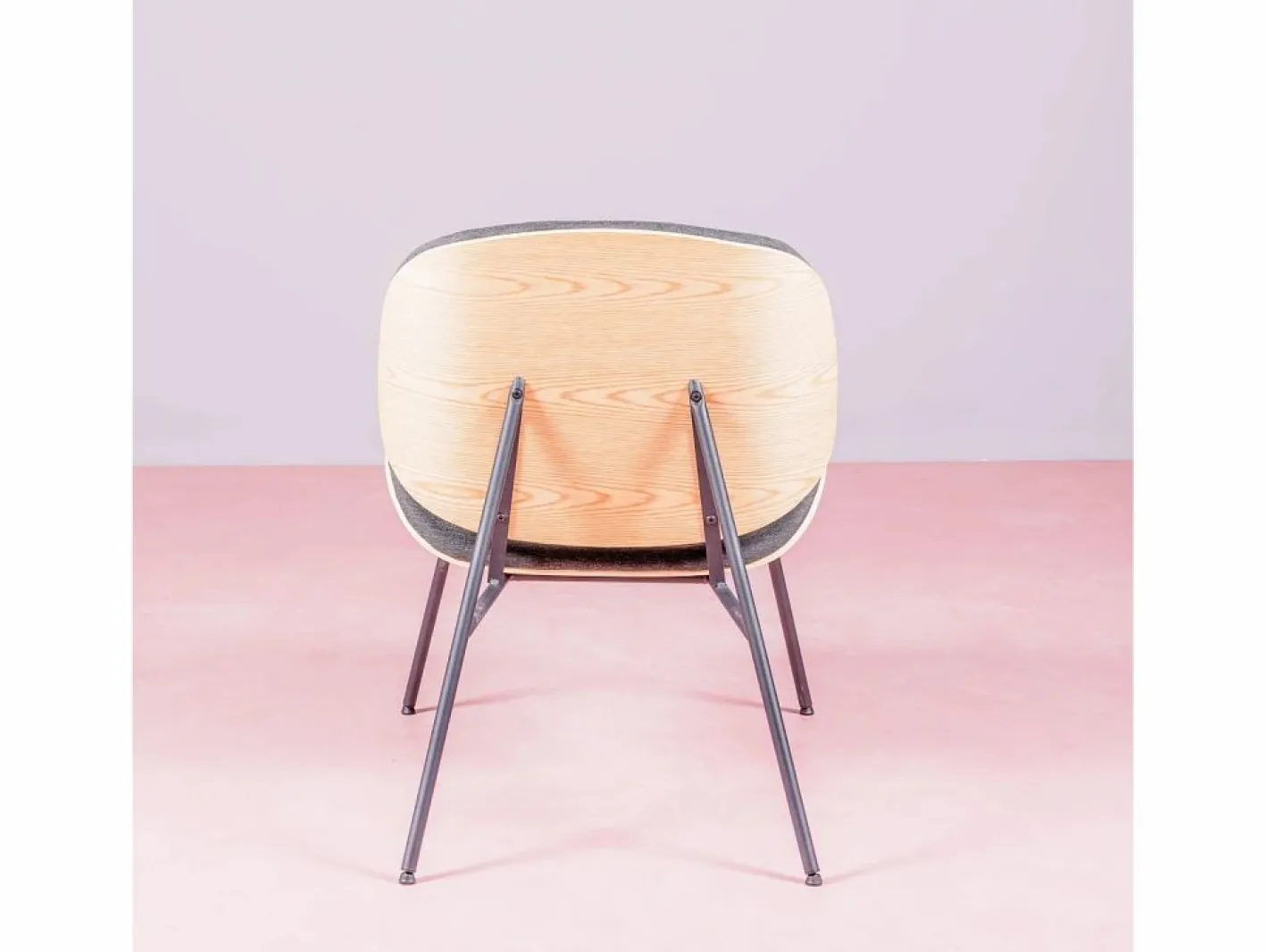 Nest Dream Sillón rústico en madera de nogal - Plymouth - Gris Sale