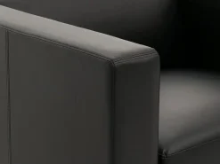 Sillón Sillón lounge Lille, Cuero,^MCW Hot