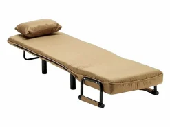 Sillón Sofá cama plegable individual de tela Deborah -^Le roi du relax Online